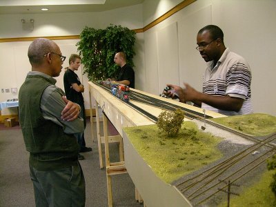 Free-mo HO layout at WPM 2007 - Yard module set by Donnell Wells