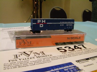 New from Fox Valley Models - N scale FMC 5347 and 5283 cu. ft. boxcars