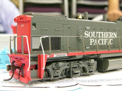 New Athearn MP15AC: Preproduction sample