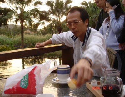 Mike with Vickie at ShinPu
