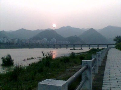Sunset  at Hangzhou