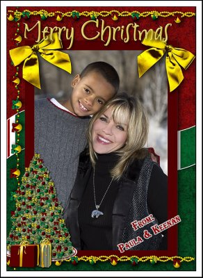 Paula and Keenan's Christmas Pictures.