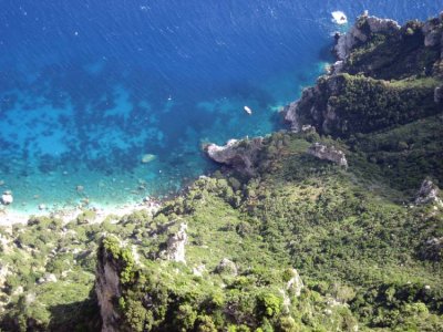 The turquioise waters of the Mediterranean - can you see the fish.jpg