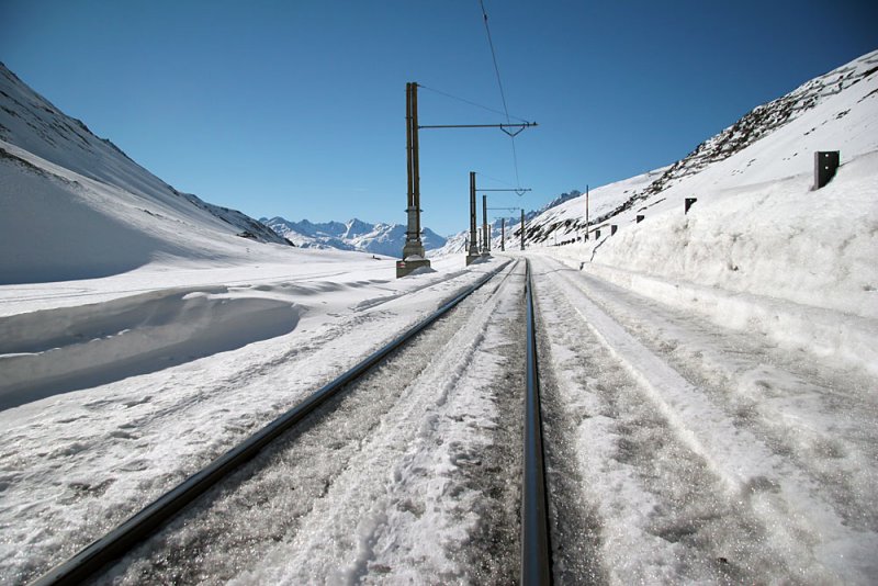 Highway for Oberalp-Express