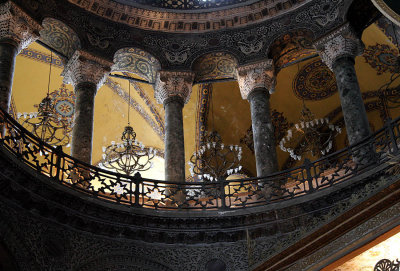 Inside Hagia Sophia