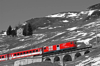 Matterhorn Gotthardbahn -- Glacier Express