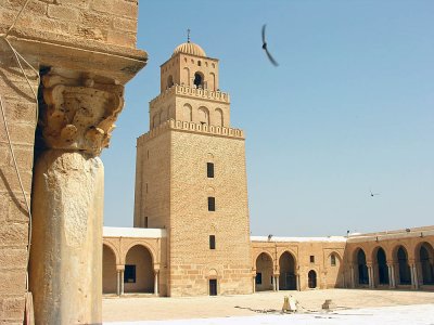 The great mosque in Kairouan