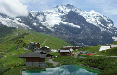 Kleine Scheidegg in summer