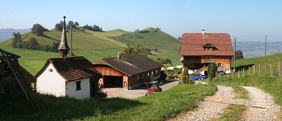 Walking way to Schwarzenberg