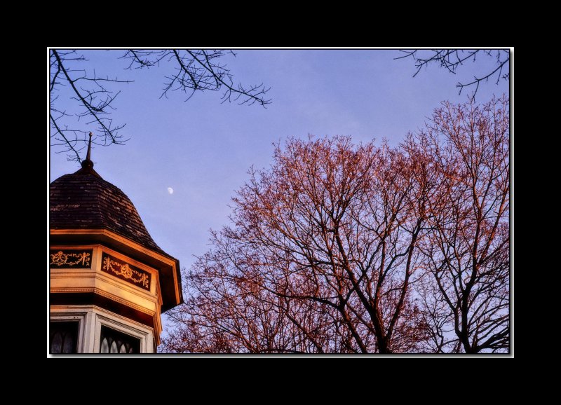 Moon Rise in Ohio City