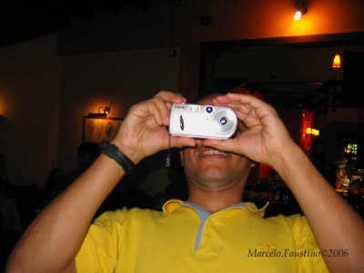 Waldemar no saiu de trs da cmera....