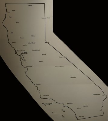 Map of California Indian Tribes