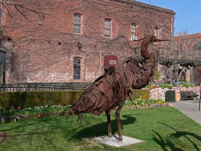 Heron Sculpture
