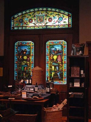 Stained Glass in Front Door