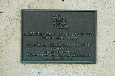 Mission Plaque