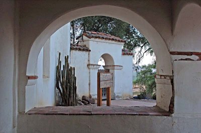 Archway to Mission Cemetary