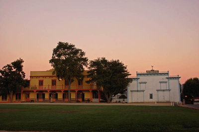 Plaza Hall (Zanetta House) and Stables