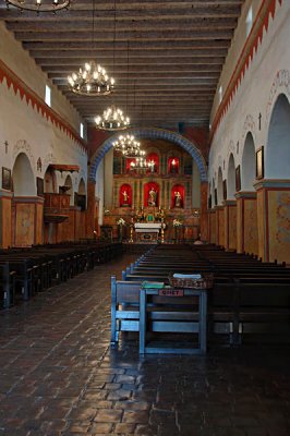 Inside the Mission Church
