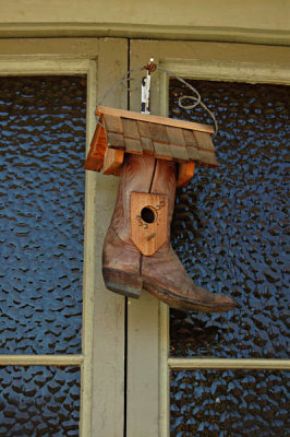 Boot Bird House