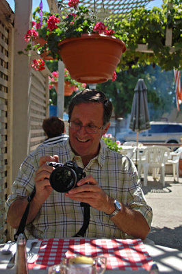 He's delighted they serve Nikon owners . . .