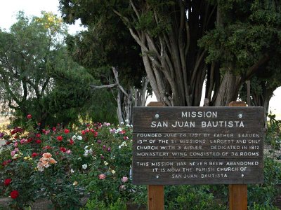 Information on Mission San Juan Bautista