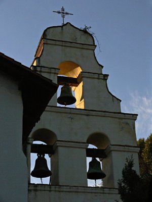 Evening Light on the Bells