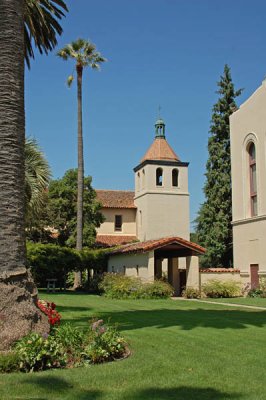 Tower and Palms