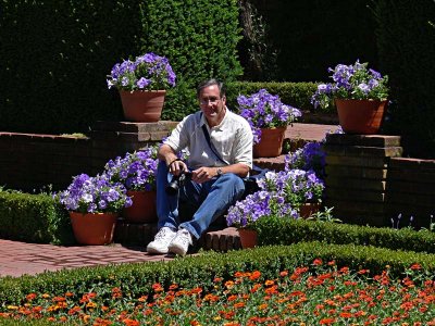 Paul on the Steps