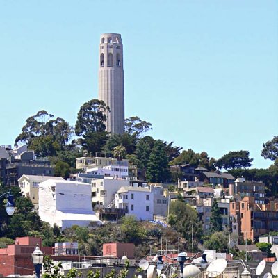 Closer View of Coit