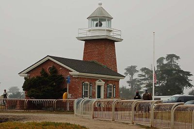 Lighthouse and Fence