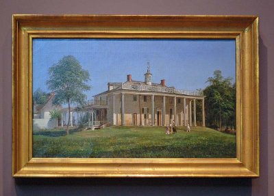 View of Mt Vernon - Joachim Ferdinand Richardt, 1858