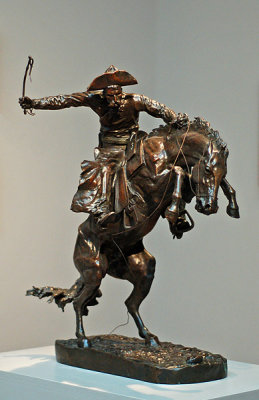 Bronco Buster - Frederic Sackrider Remington, 1895