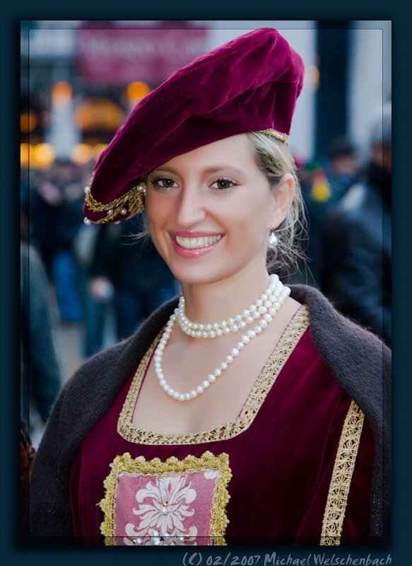 Venice Carnival Portrait