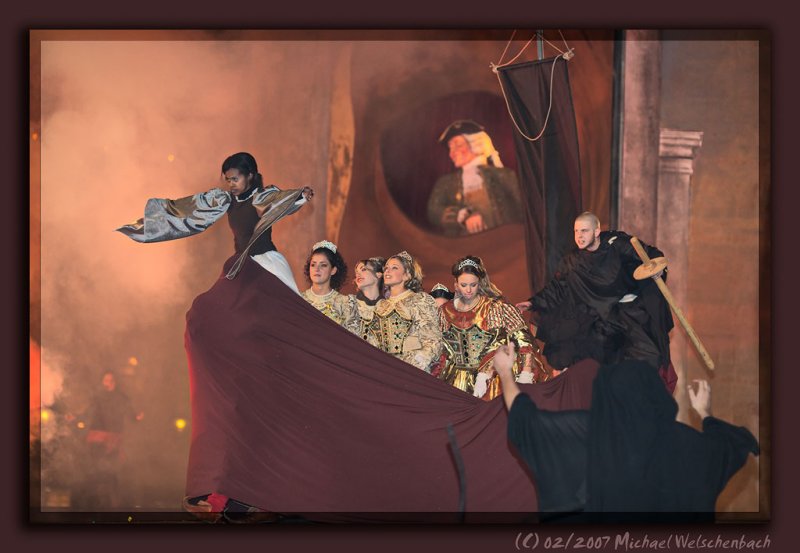 Venice Carnival Scene