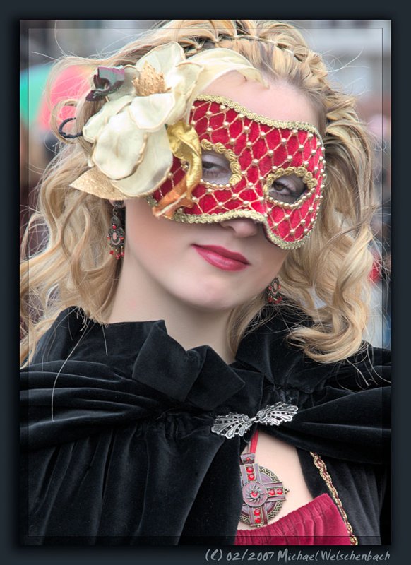 Venice Carnival Portrait