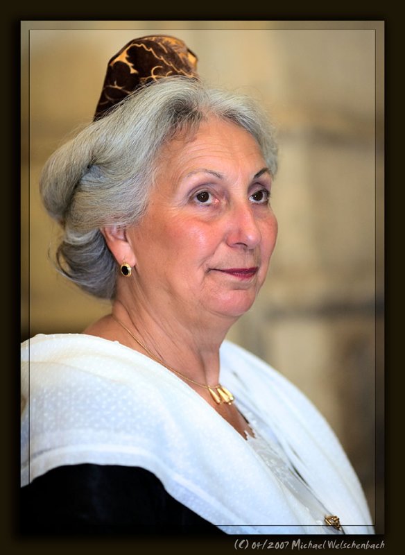 Woman from Arles in her traditional costume