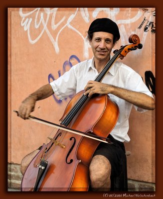 Musician on the Campo San Stefano
