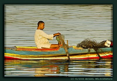 Fisher on River Nile