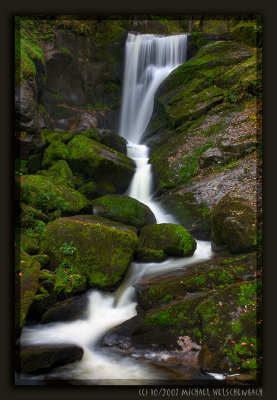 Waterfall in Triberg, Black Forest (II)