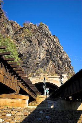 Below the Train Tunnel