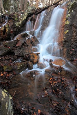 Snow Waterfall