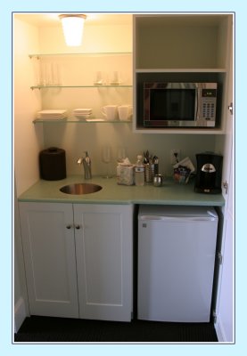 Small but efficient kitchenette
