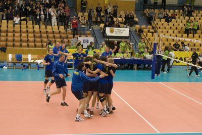 Volleyboll  OS-kval Sverige  - sterrike