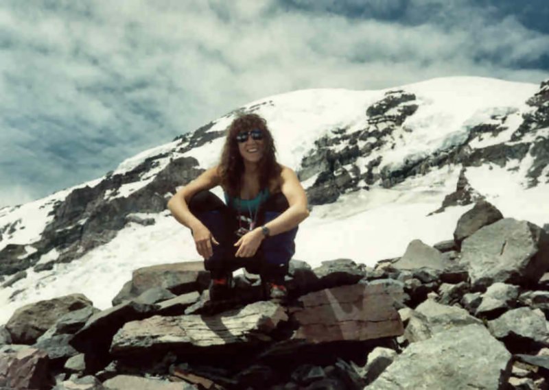 Goofing Off Near Camp Muir