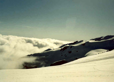 Above the Clouds - Muir Snowfield