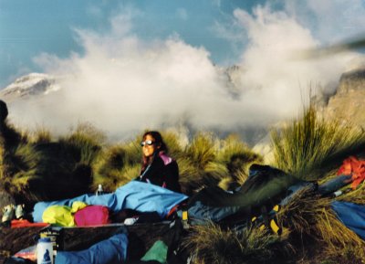 Bivy at the Base of Ixta