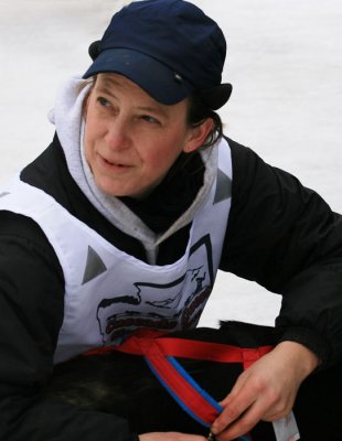 Dina Hitching the Team