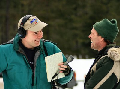 Radio Reporter Interviews Mark Stamm