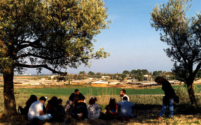 Kibbutz & Semester at Haifa University in 1991