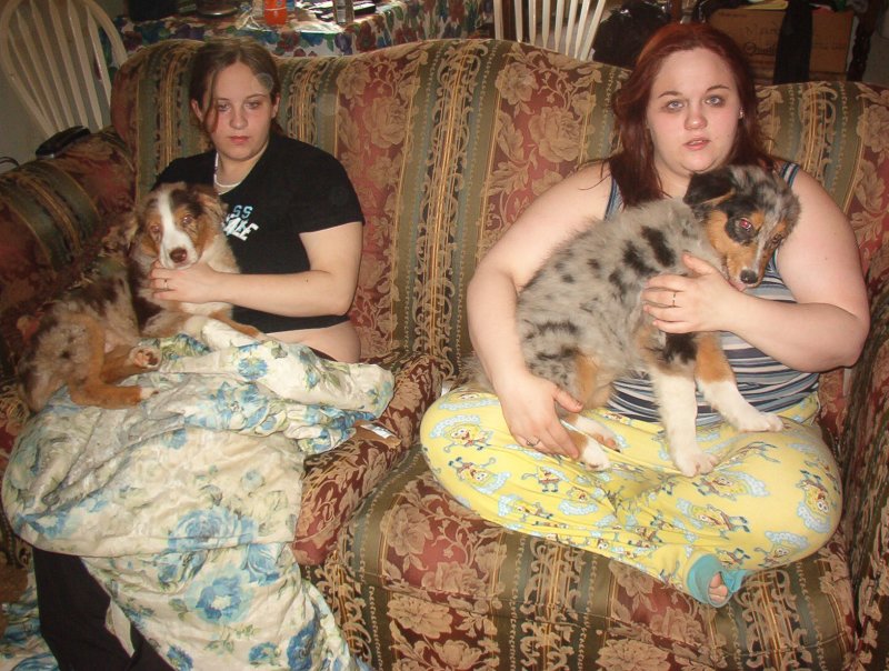 Mandy and Sachel....Sara and Spring